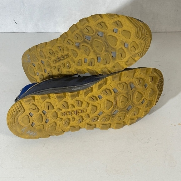 ADIDAS Sport Gray Blue  Athletic Running Runner Track Shoes - Picture 9 of 9